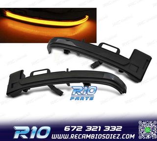 INTERMITENTES PEUGEOT 308 13- ESPEJO LED DINÁMICOS AHUMADO