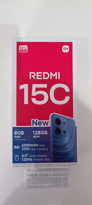 Xiaomi Redmi 15C 8GB 128GB Azul Nuevo
