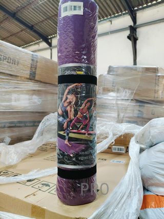 Esterilla de yoga - lila-rosa