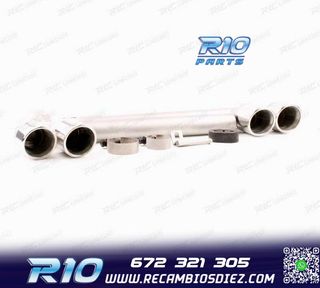 ESCAPE CON COLAS BMW F30 F31 LOOK M DOBLE