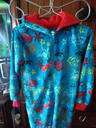 Pijama niño una pieza calentito talla Irlandesa 31