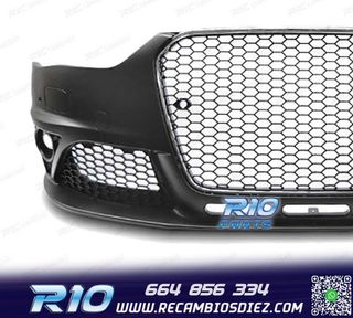 PARAGOLPES DELANTERO AUDI A4 B8 11-15 PDC SRA LOOK RS + PARR