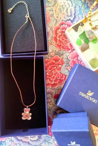 Conjunto Swarovski San Valentín