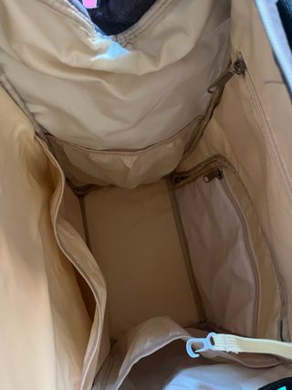 Mochila de maternidad gris