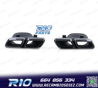 COLAS ESCAPE MERCEDES CLASE C W205 14-18 LOOK C63 AMG