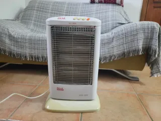 Estufa Eléctrica Dial Blanca