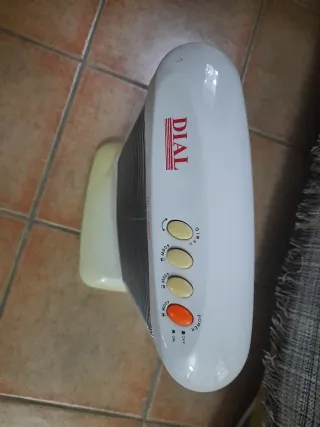 Estufa Eléctrica Dial Blanca