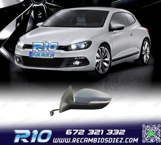 ESPEJO RETROVISOR IZQ VOLKSWAGEN SCIROCCO 08-14 6 PIN