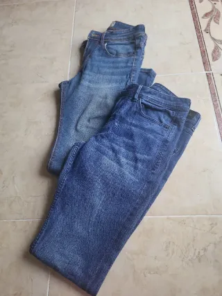 Lote Pantalones vaqueros azules