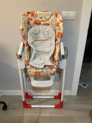 Trona infantil con estampado de animales