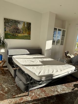 Sofa cama con colchón