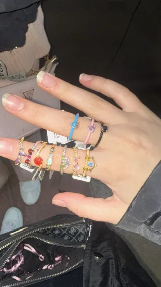 Anillos Pandora Corazón y Tiara