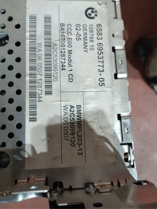 Módulo Navegador BMW E60 Serie 5 y 6