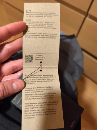 Camiseta deportiva Nike Pro mujer Talla L