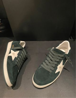 Golden Goose Ball Star Hombre Verde