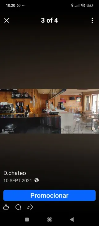 Traspaso bar cafetería