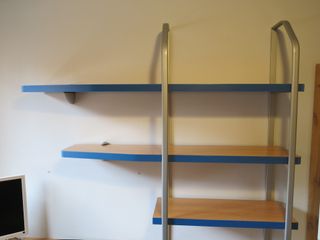 Estantería Madera y Metálica