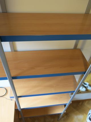 Estantería Madera y Metálica