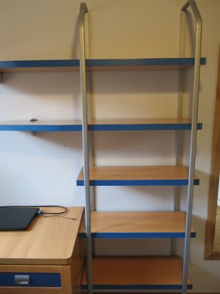 Estantería Madera y Metálica