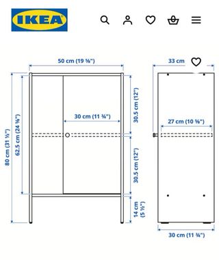 Mueble Almacenaje Baggebo Blanco