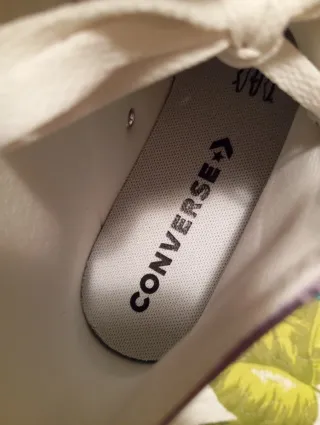 Converse Lila Brillante Doble Suela