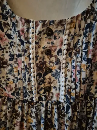 Vestido Boden flores talla l