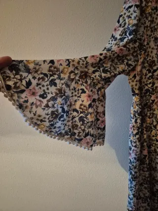 Vestido Boden flores talla l