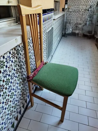 Mesa comedor madera color haya