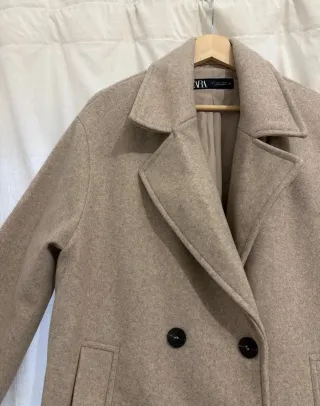 Abrigo/gabardina larga