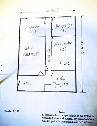 Oficina en venta en Indautxu en Bilbao