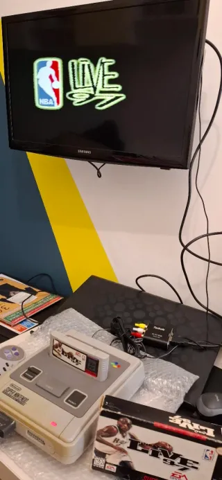 NBA Live 97 Super Nintendo - videogame