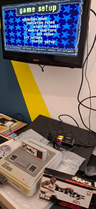 NBA Live 97 Super Nintendo - videogame