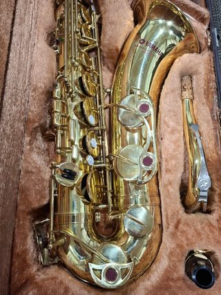 Saxofon tenor yamaha yts 32 logo purpura