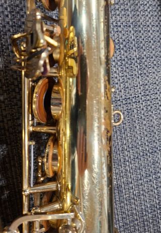 Saxofon tenor yamaha yts 32 logo purpura