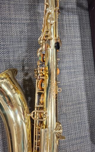 Saxofon tenor yamaha yts 32 logo purpura