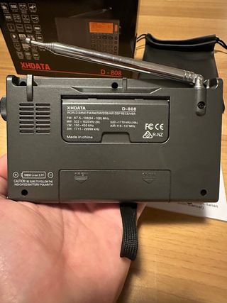 XHDATA D-808 Radio Portatile FM/AM/SW/LW/SSB