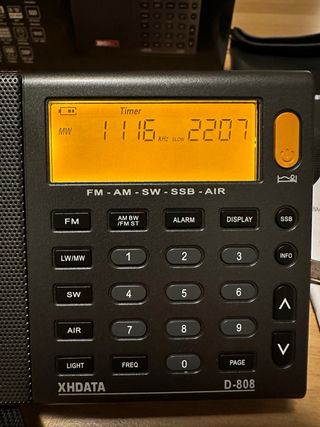 XHDATA D-808 Radio Portatile FM/AM/SW/LW/SSB
