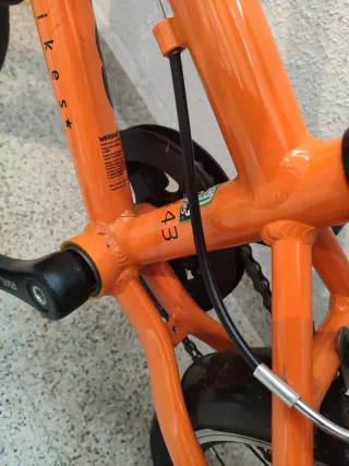 Bicicleta Infantil Frog 43 14'' Naranja