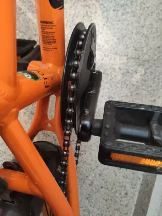 Bicicleta Infantil Frog 43 14'' Naranja