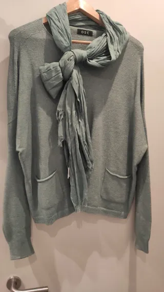 Jersey OSC verde con pañuelo