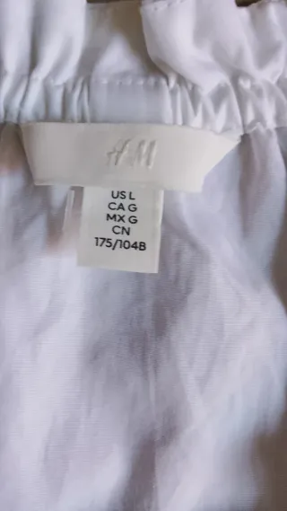 Blusa blanca H&M Nueva