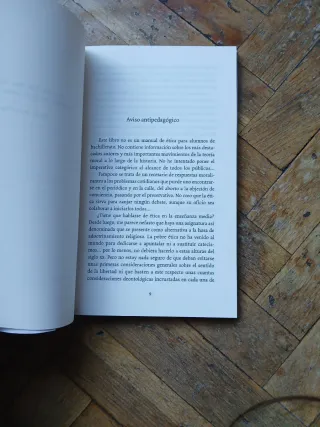 Ética para Amador de Fernando Sabater