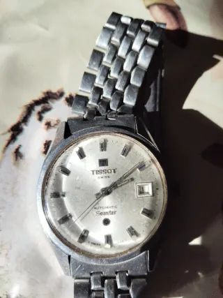 Reloj Tissot Automático Seastar Plata