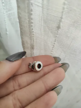 Charm de plata con circonita