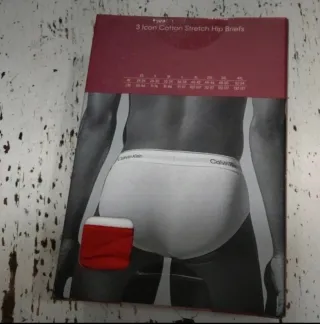 Calvin Klein Slips Hombre Pack 3 originales