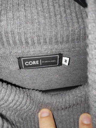 Jersey Jack & Jones Cuello Alto Gris