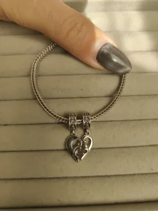 Doble Charm Corazón Madre e Hija