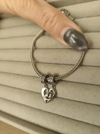 Doble Charm Corazón Madre e Hija