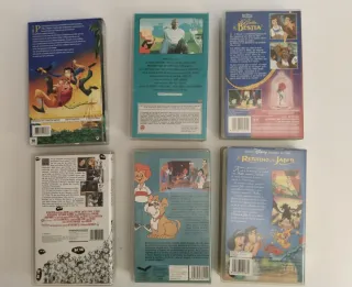 Lote VHS Infantiles Baratos