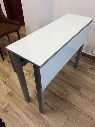 Mesa Cocina Extensible Cristal Scotland